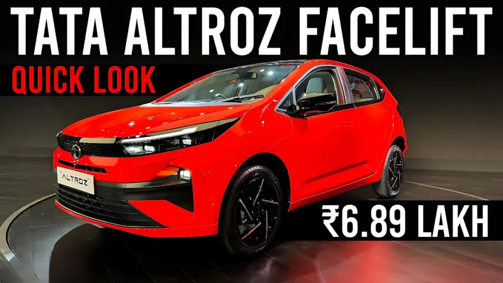 2025 Tata Altroz Facelift